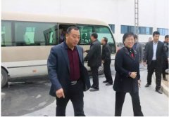 南和縣委書記李勝敏一行蒞臨華興寵物食品指導